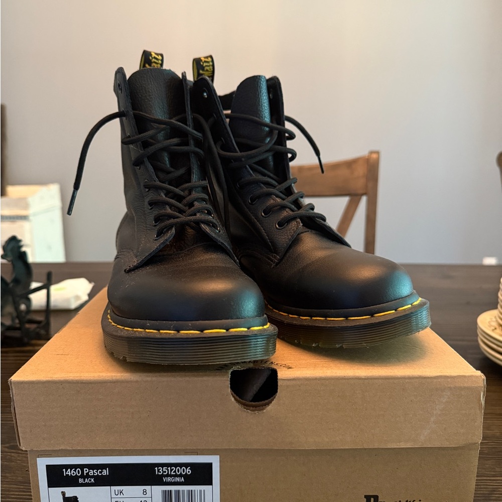 Dr. Martens Black Pascal Boots